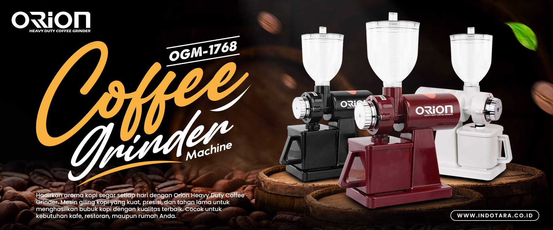Jual Orion Coffee Grinder Machine