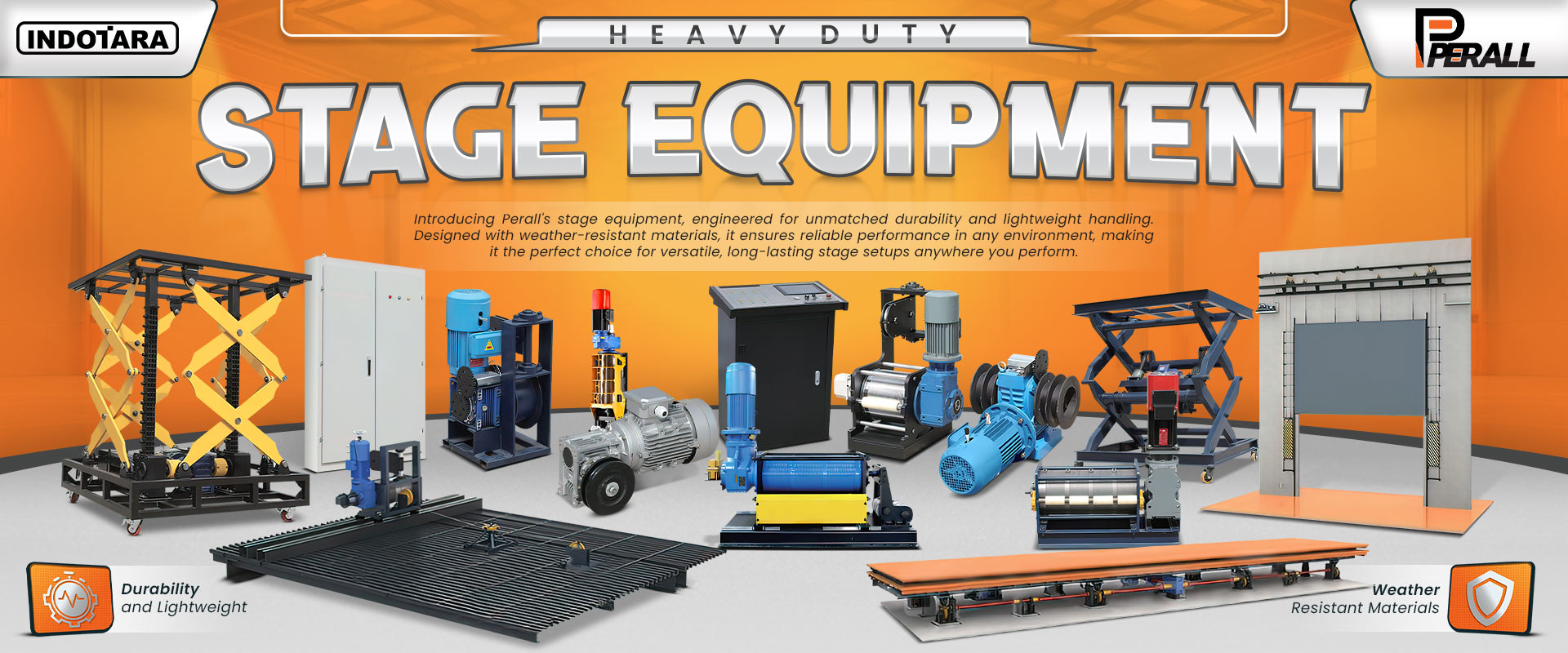 Jual PERALL Stage Equipment