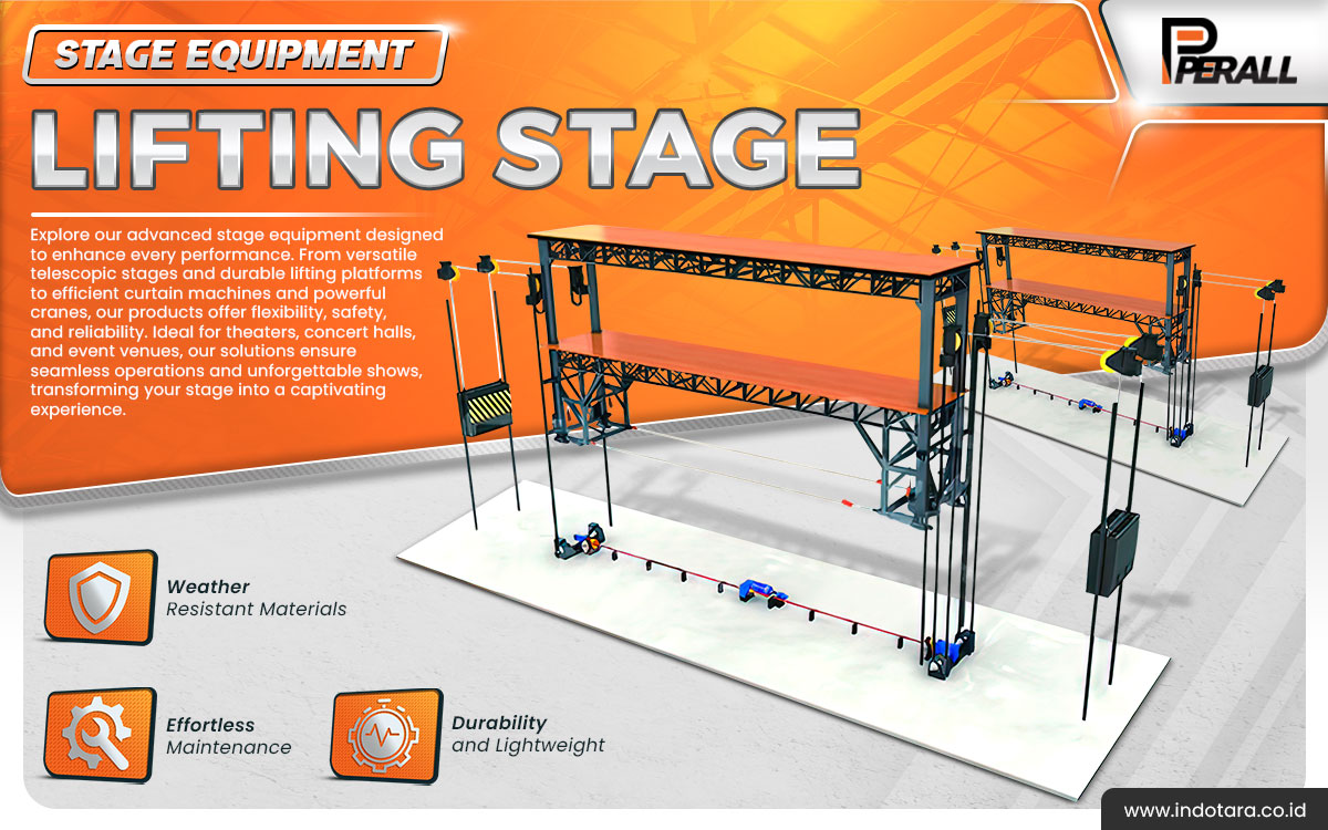 Jual PERALL Stage Equipment