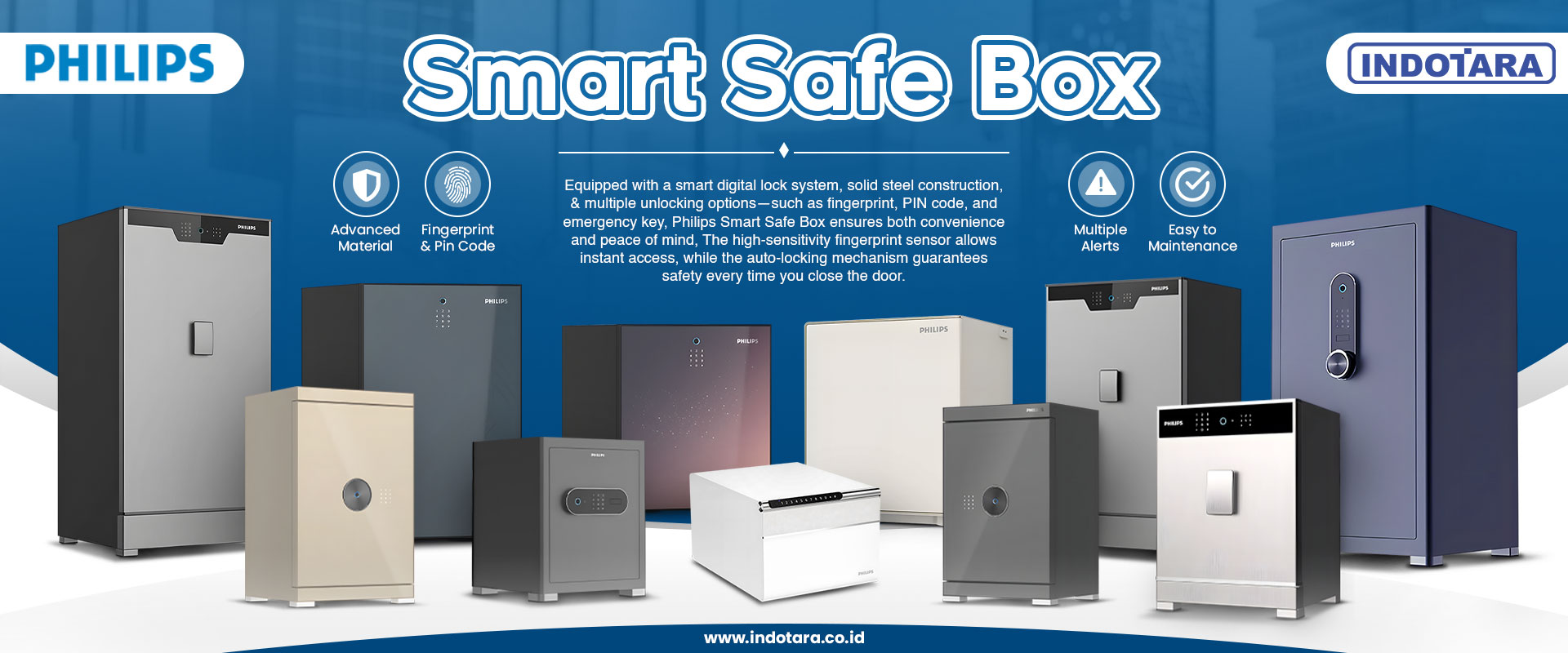 Jual Philips Smart Safe Box Berkualitas