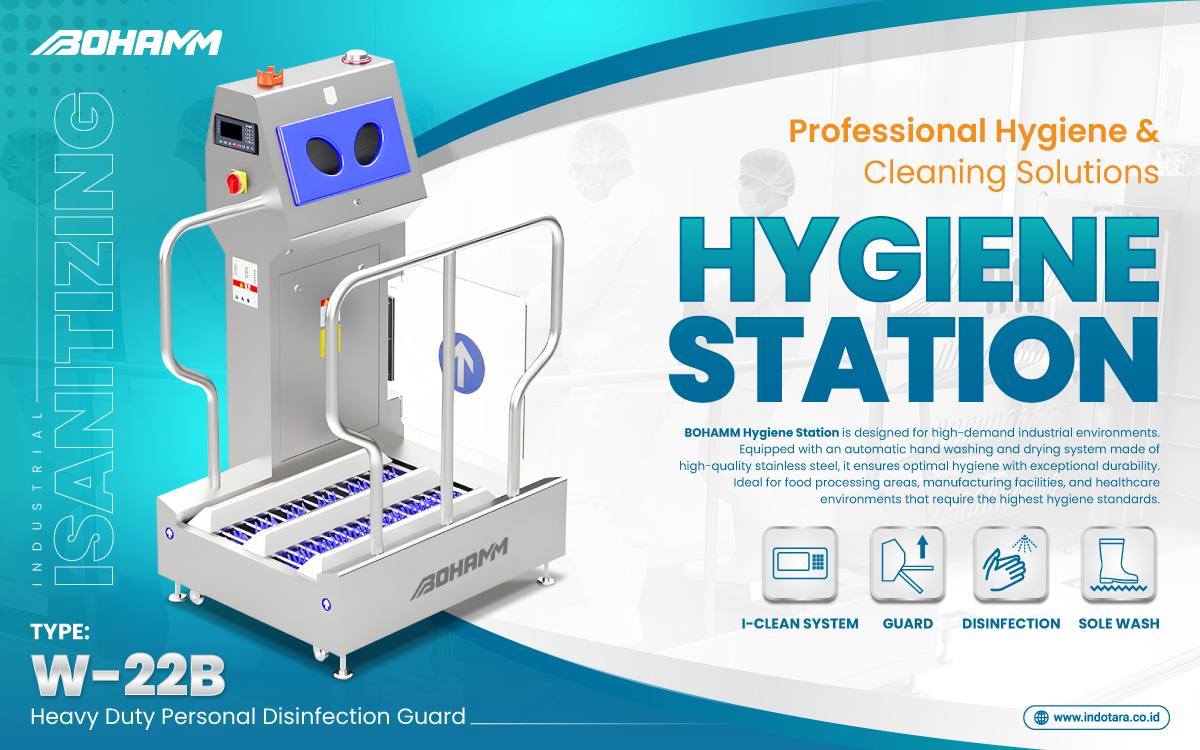 Valter Best Cleaning Machine Equipments BOHAMM - Heavy Duty Personal Disinfection Guard