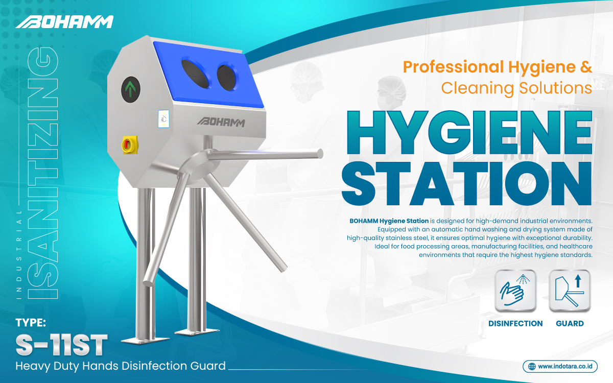 Valter Best Cleaning Machine Equipments BOHAMM - Heavy Duty Hand Disinfection Guar