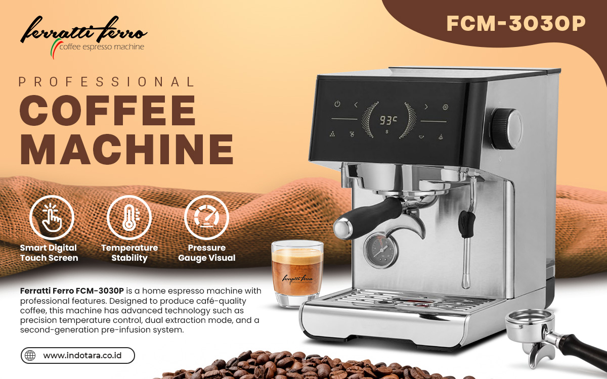 Mesin Kopi espresso Ferratti Ferro