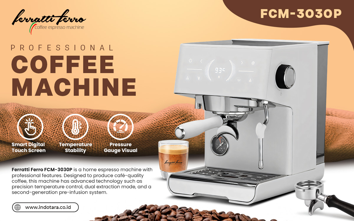 Mesin Kopi espresso Ferratti Ferro