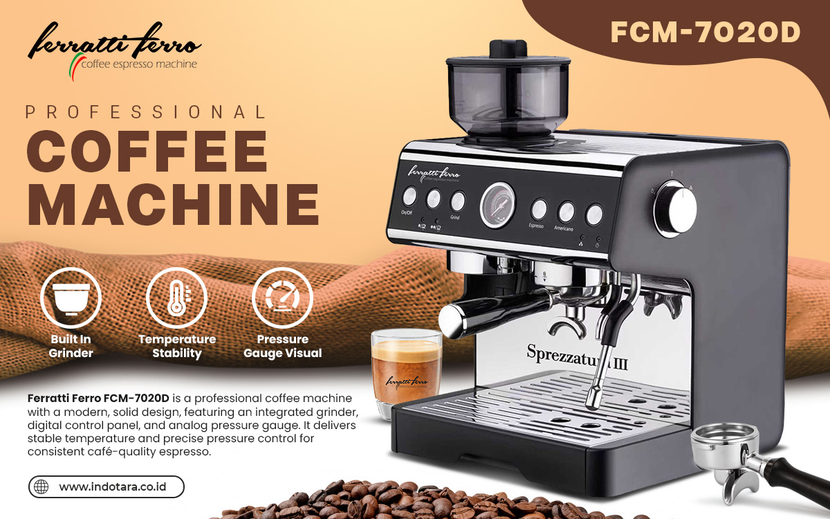 Mesin Kopi espresso Ferratti Ferro