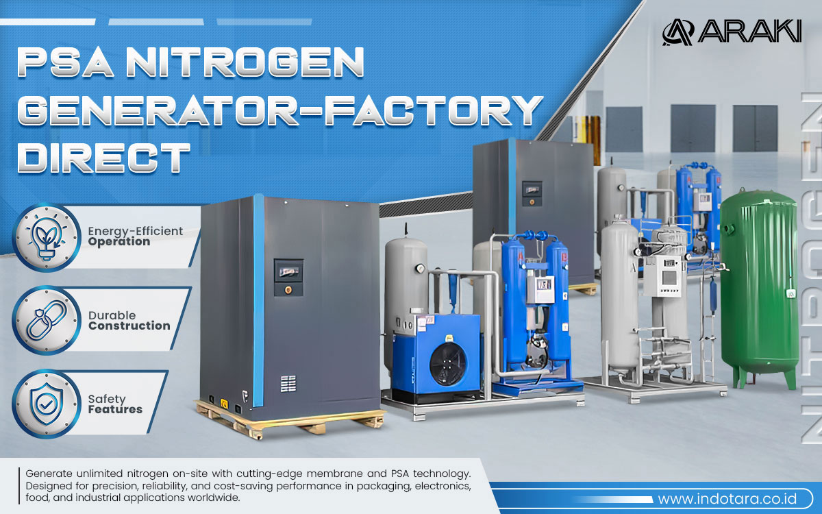 ARAKI Heavy Duty Nitrogen Generator