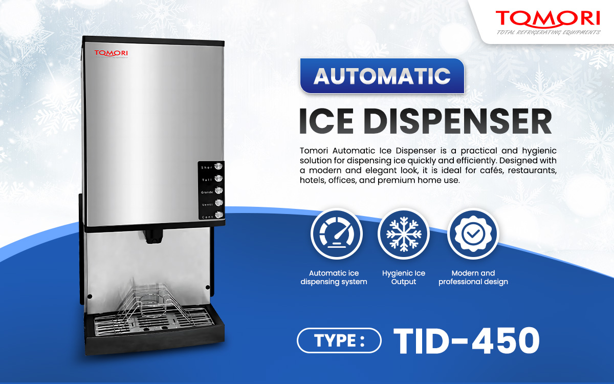 Jual Tomori Automatic Ice Dispenser Berkualitas