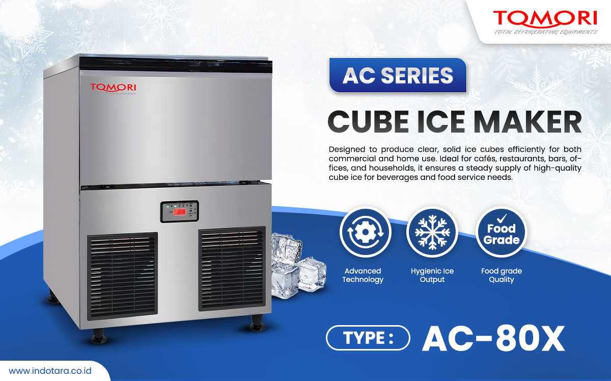 Tomori Cube Ice Machine Banner