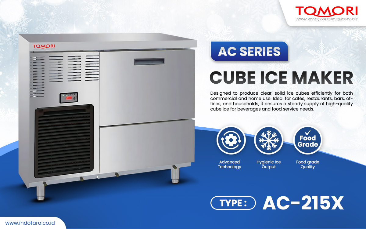 Tomori Cube Ice Machine Banner