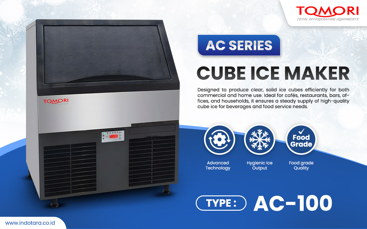 Tomori Cube Ice Machine Banner