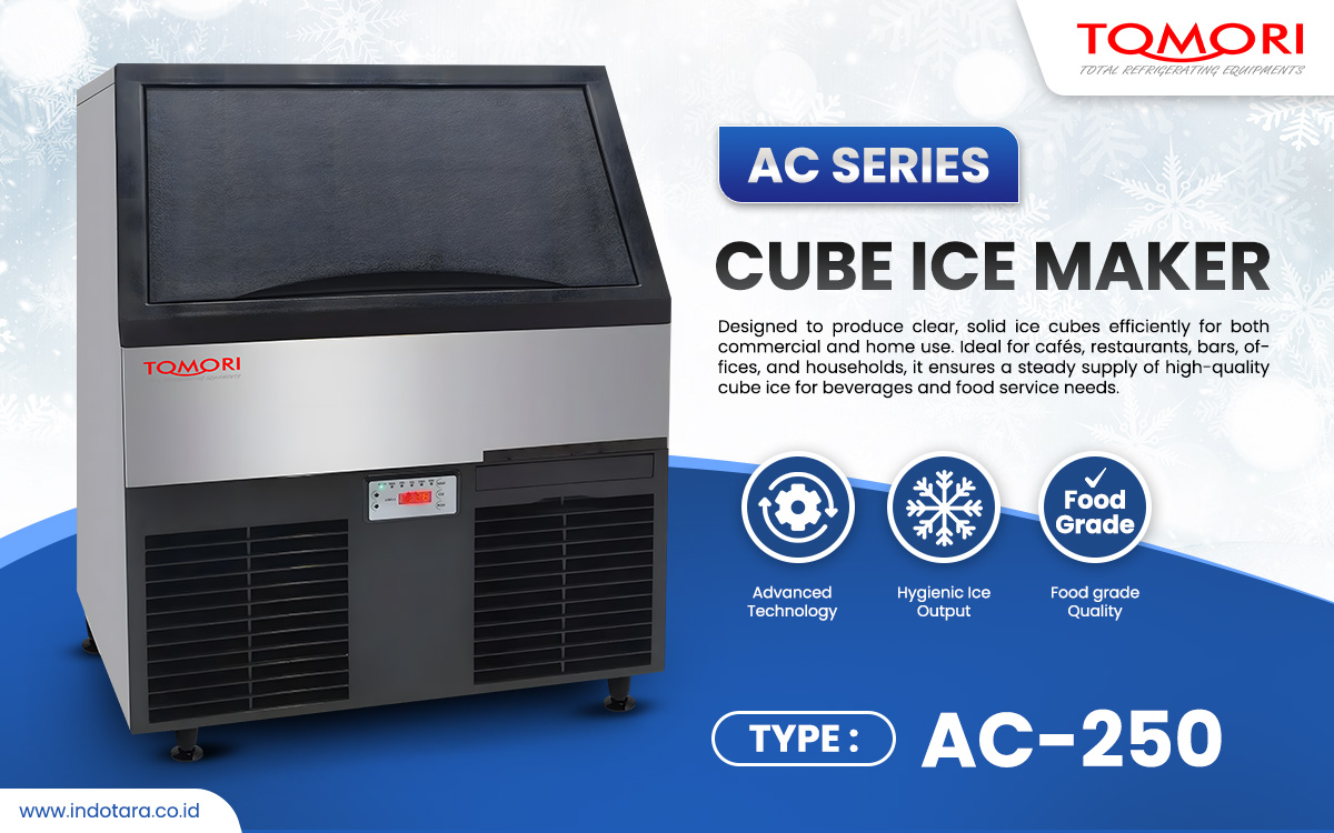 Tomori Cube Ice Machine Banner
