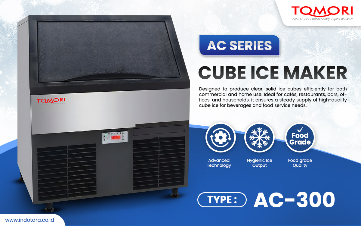 Tomori Cube Ice Machine Banner