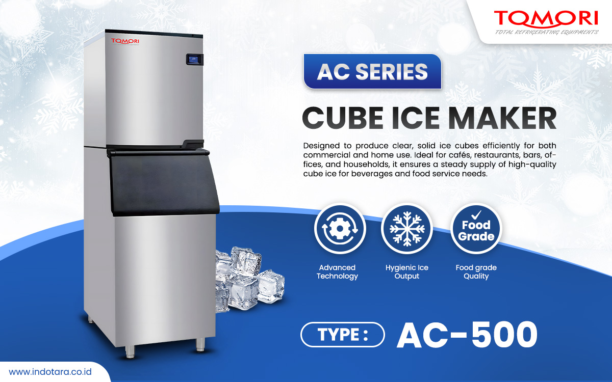 Tomori Cube Ice Machine Banner