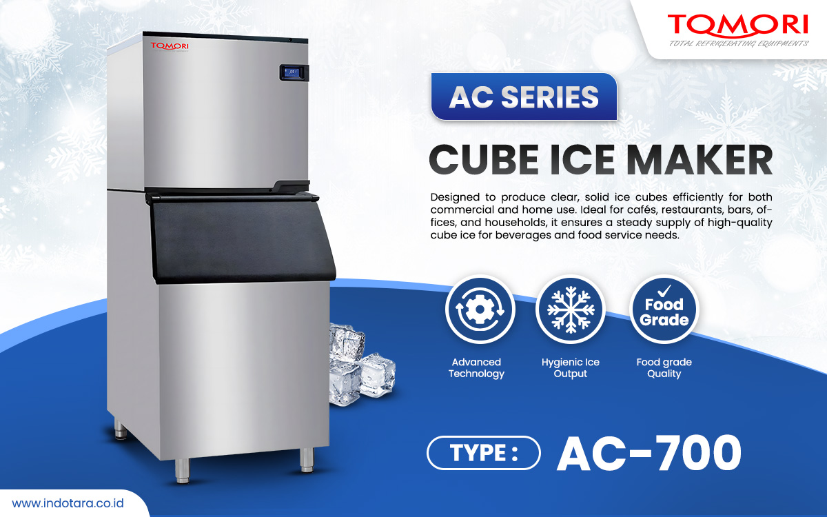 Tomori Cube Ice Machine Banner