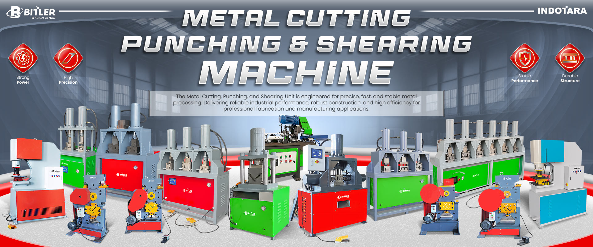 Jual BITLER Metal Cutting, Punching and Shearing