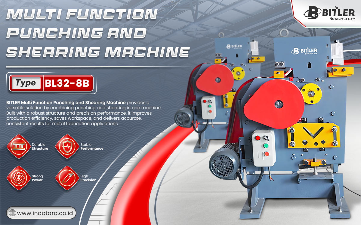 Jual BITLER Metal Cutting Punching and Shearing