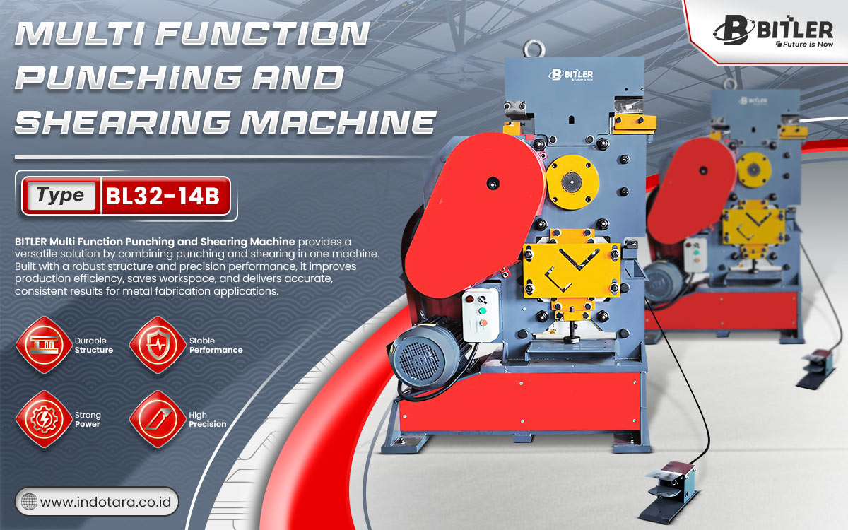 Jual BITLER Metal Cutting Punching and Shearing