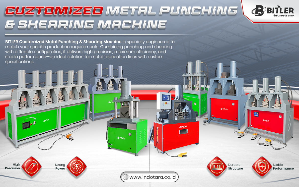 Jual BITLER Metal Cutting Punching and Shearing