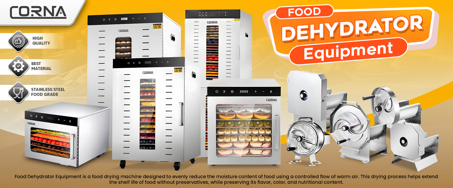 jual Food Dehydrator Equipment