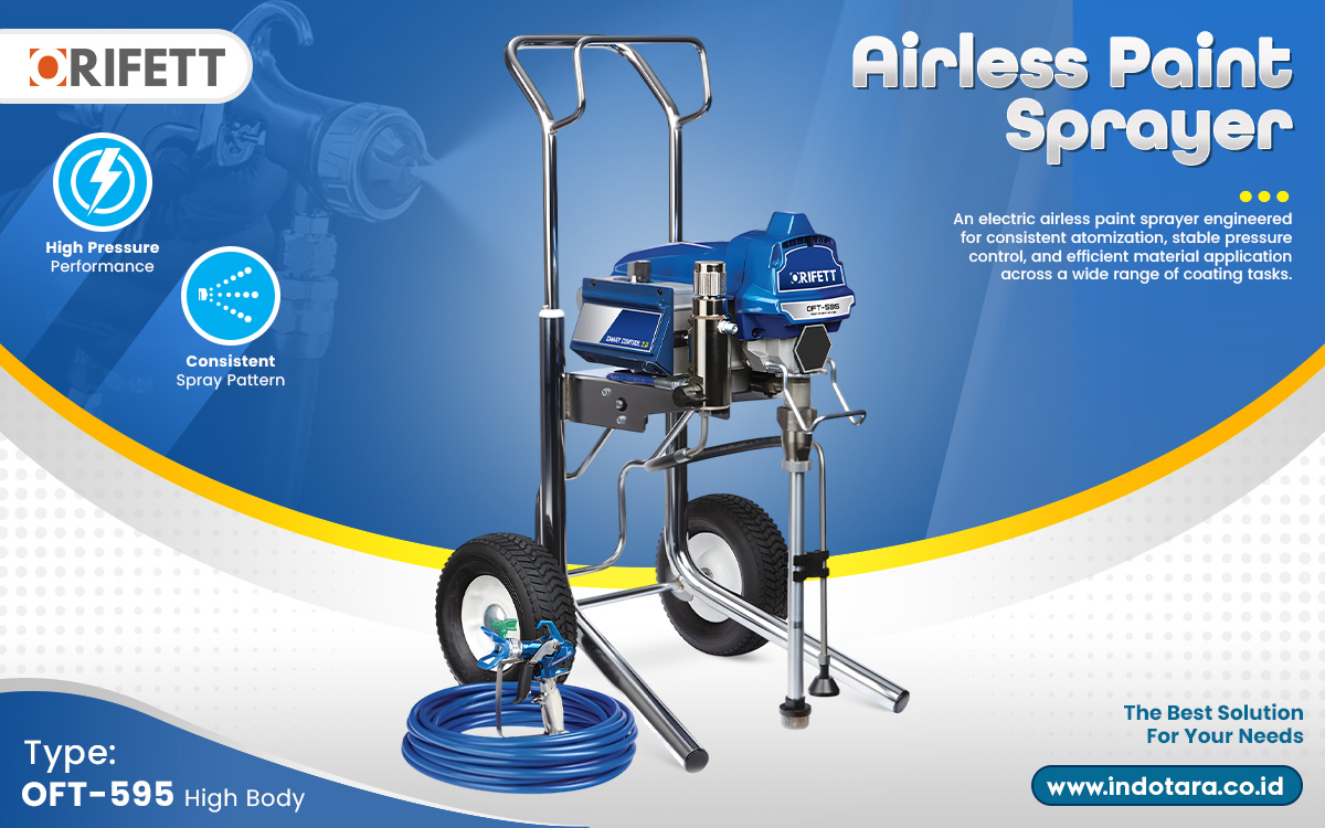 Jual Painting Equipments, Harga Airless Paint Sprayer, Jual Airless Paint Sprayer Berkualitas