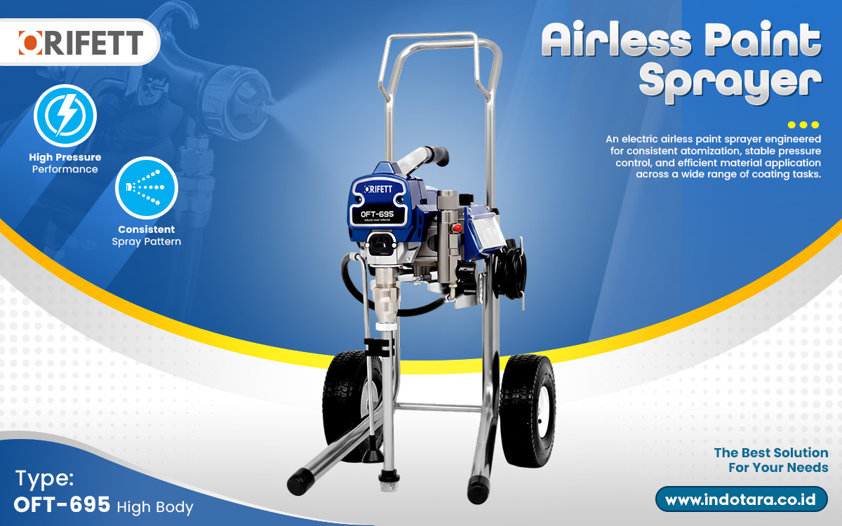 Jual Painting Equipments, Harga Airless Paint Sprayer, Jual Airless Paint Sprayer Berkualitas