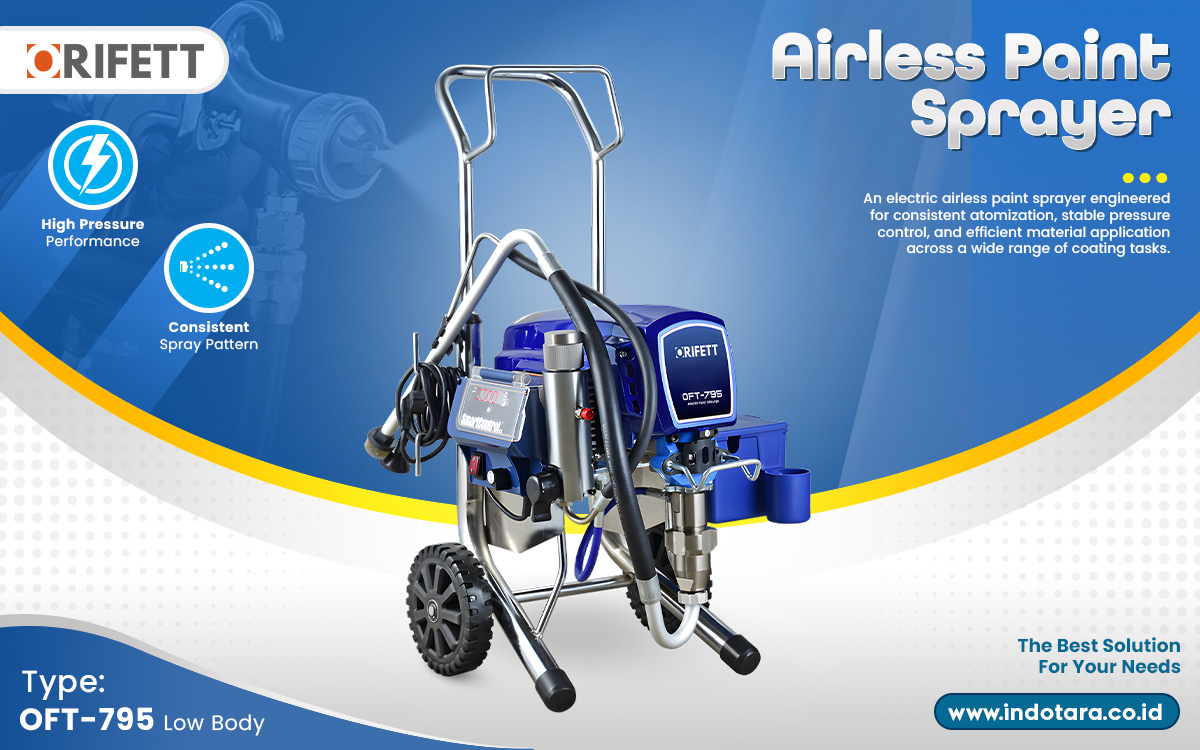 Jual Painting Equipments, Harga Airless Paint Sprayer, Jual Airless Paint Sprayer Berkualitas