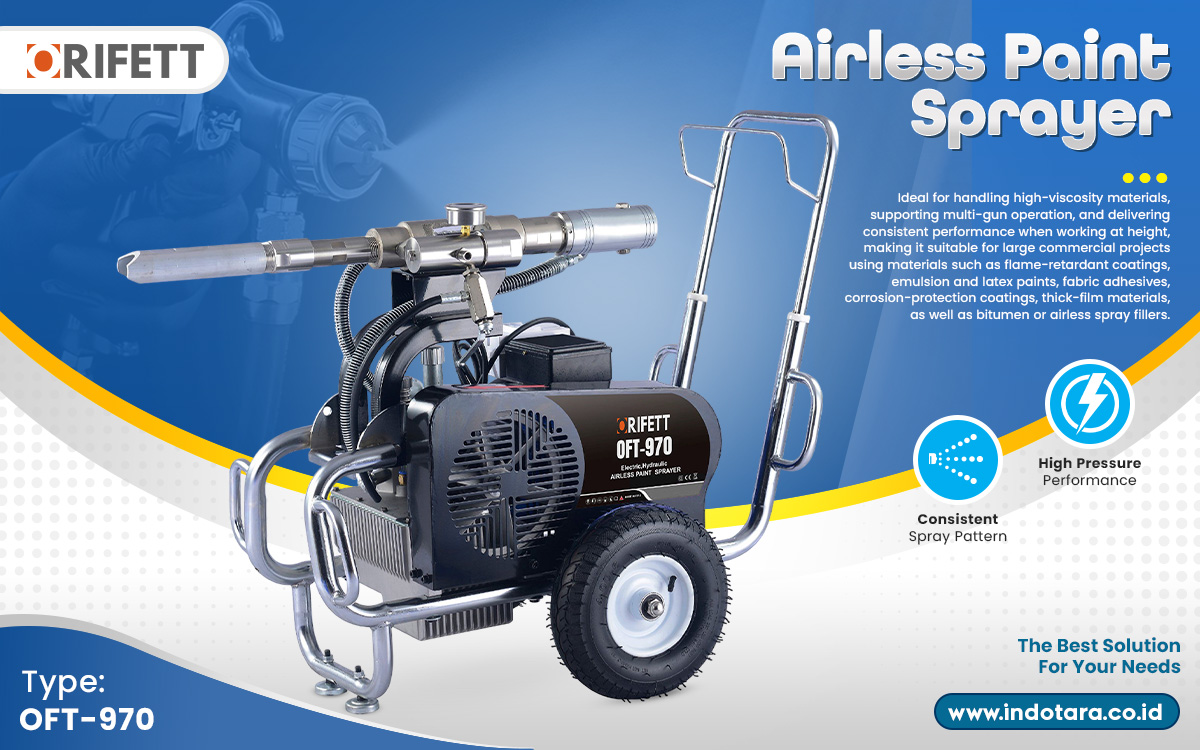 Jual Painting Equipments, Harga Airless Paint Sprayer, Jual Airless Paint Sprayer Berkualitas
