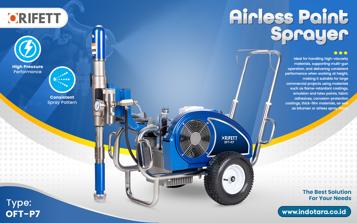 Jual Painting Equipments, Harga Airless Paint Sprayer, Jual Airless Paint Sprayer Berkualitas