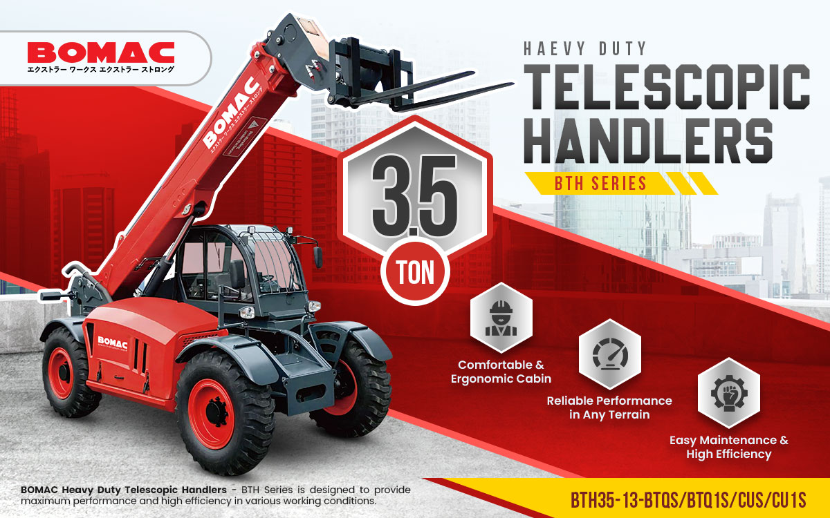 Jual BOMAC Telescopic Handler