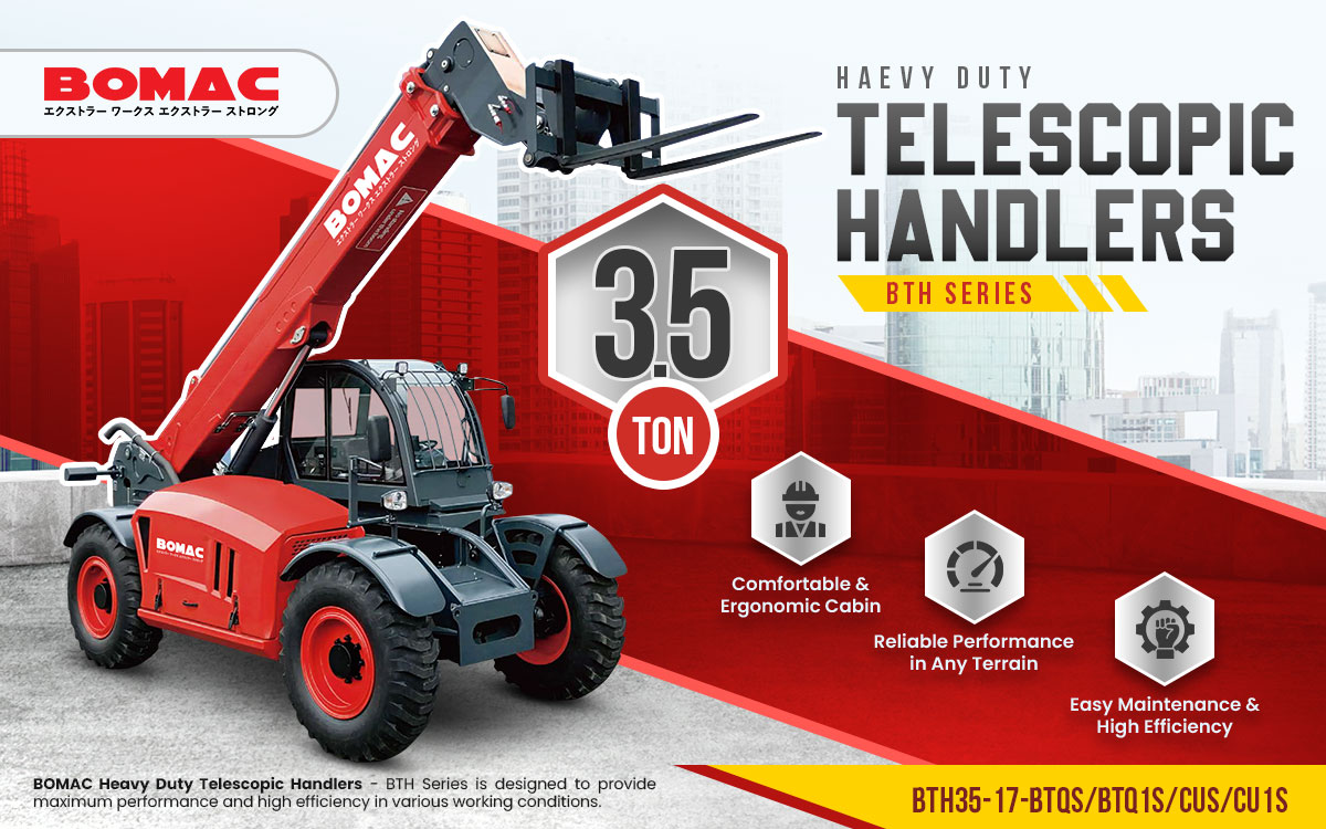 Jual BOMAC Telescopic Handler