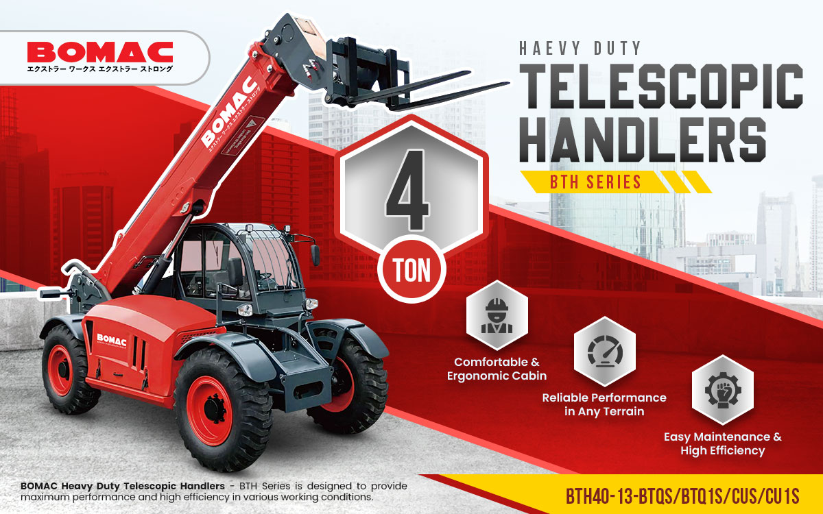 Jual BOMAC Telescopic Handler