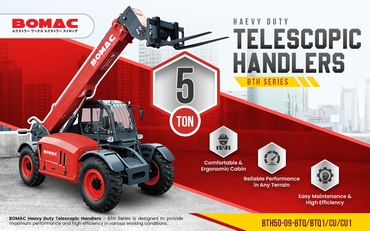 Jual BOMAC Telescopic Handler