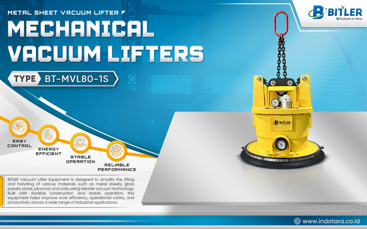 Jual Bitler Vacuum Lifter Equipment Metal Sheet Berkualitas