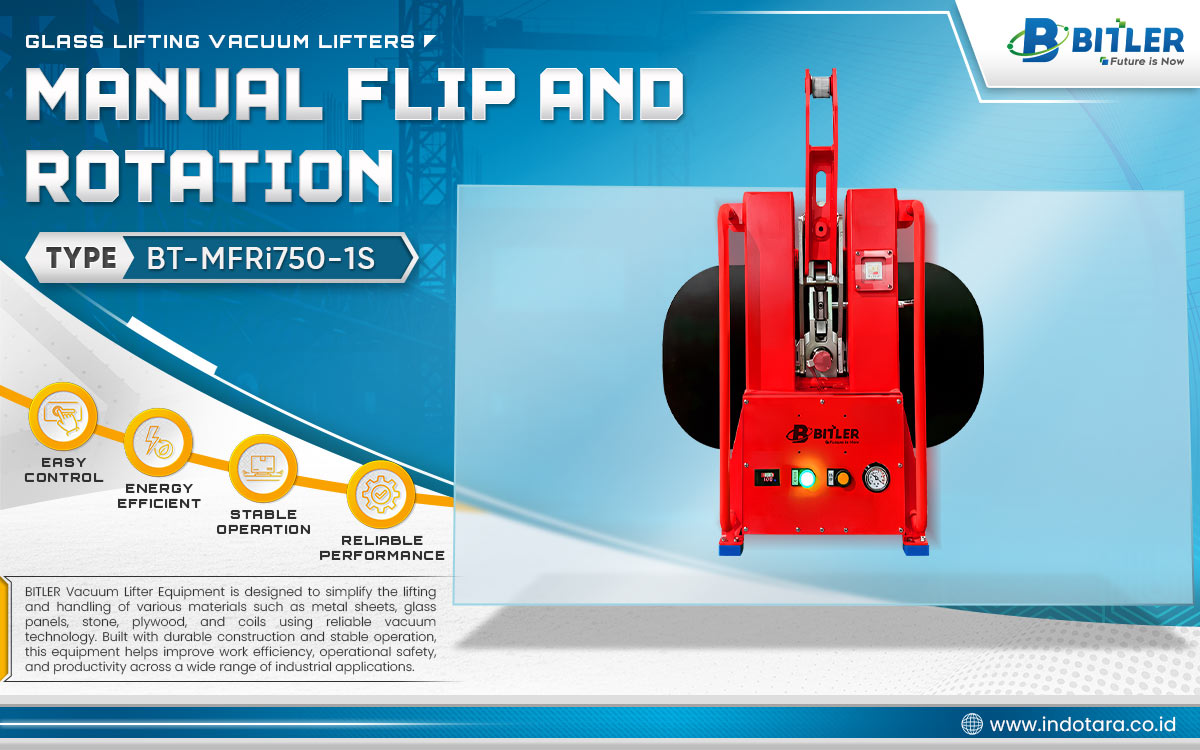 Jual Bitler Vacuum Lifter Equipment Glass Lifting Berkualitas