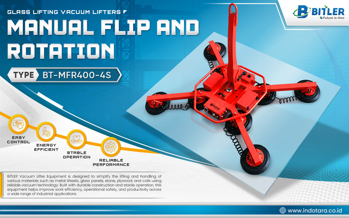 Jual Bitler Vacuum Lifter Equipment Glass Lifting Berkualitas