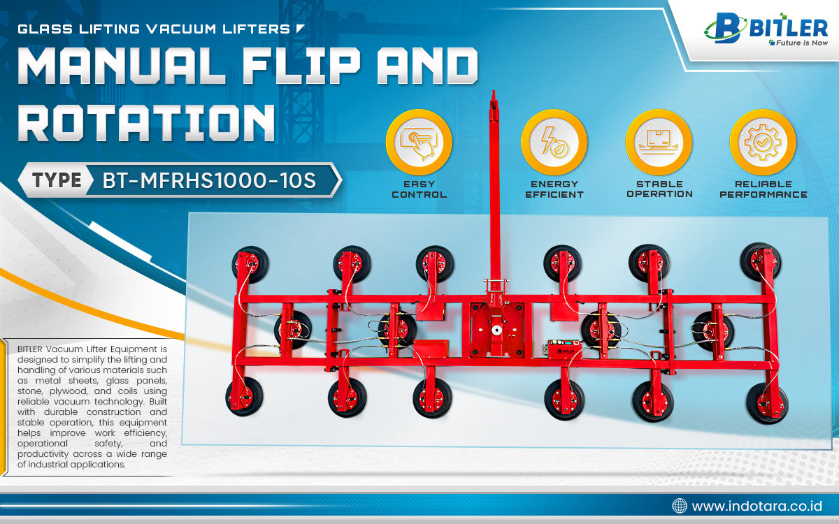 Jual Bitler Vacuum Lifter Equipment Glass Lifting Berkualitas