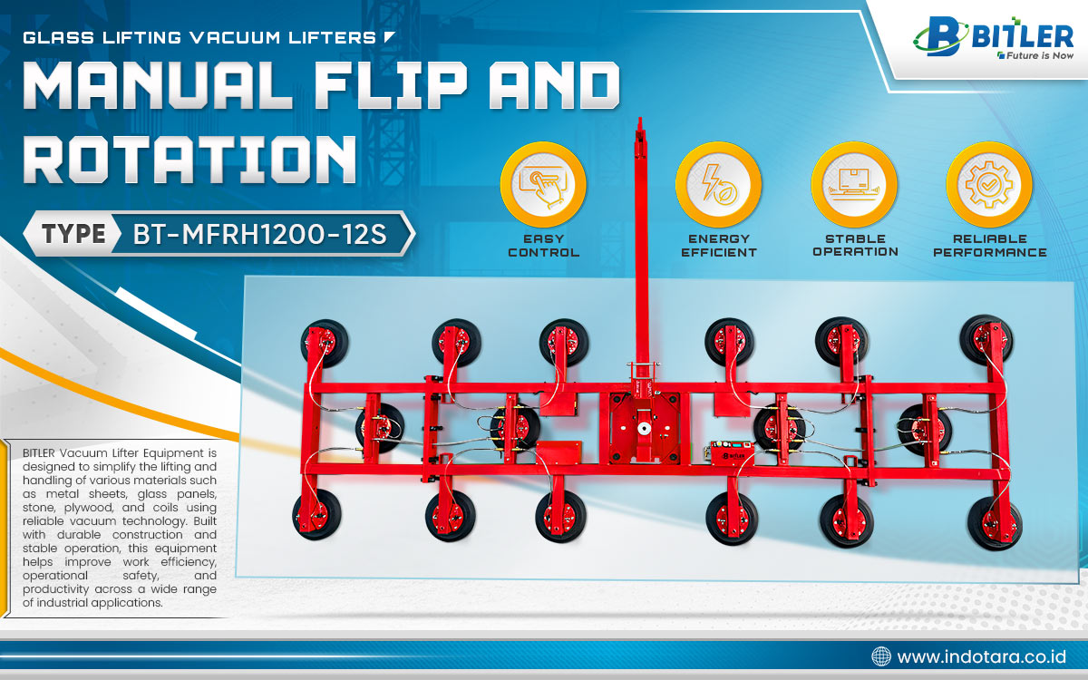 Jual Bitler Vacuum Lifter Equipment Glass Lifting Berkualitas