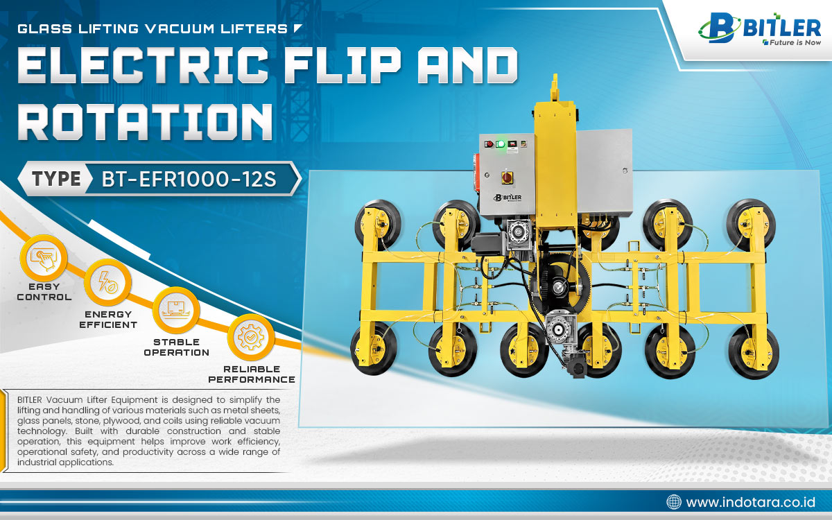 Jual Bitler Vacuum Lifter Equipment Glass Lifting Berkualitas