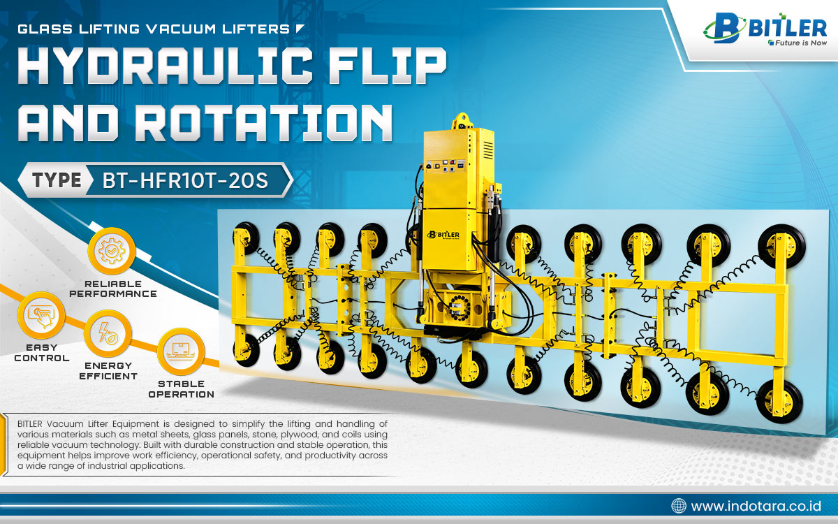 Jual Bitler Vacuum Lifter Equipment Glass Lifting Berkualitas