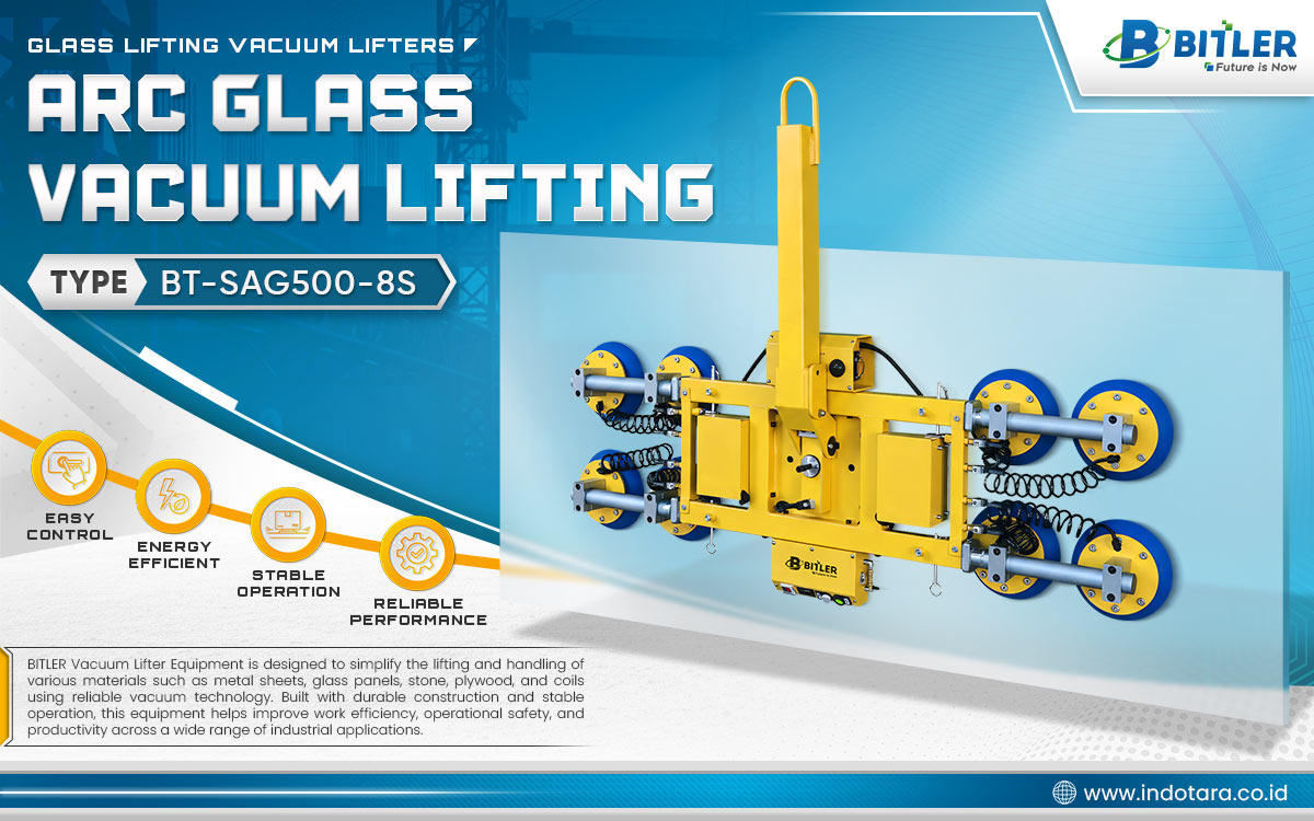 Jual Bitler Vacuum Lifter Equipment Glass Lifting Berkualitas