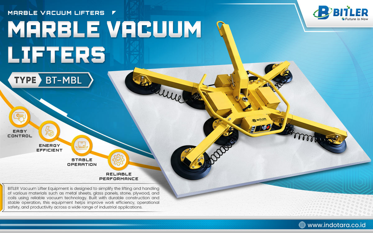 Jual Bitler Vacuum Lifter Equipment Glass Deep Processing Berkualitas