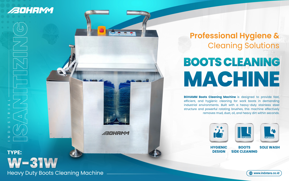 BOHAMM - Heavy Duty Industrial Personal Hygiene Station 