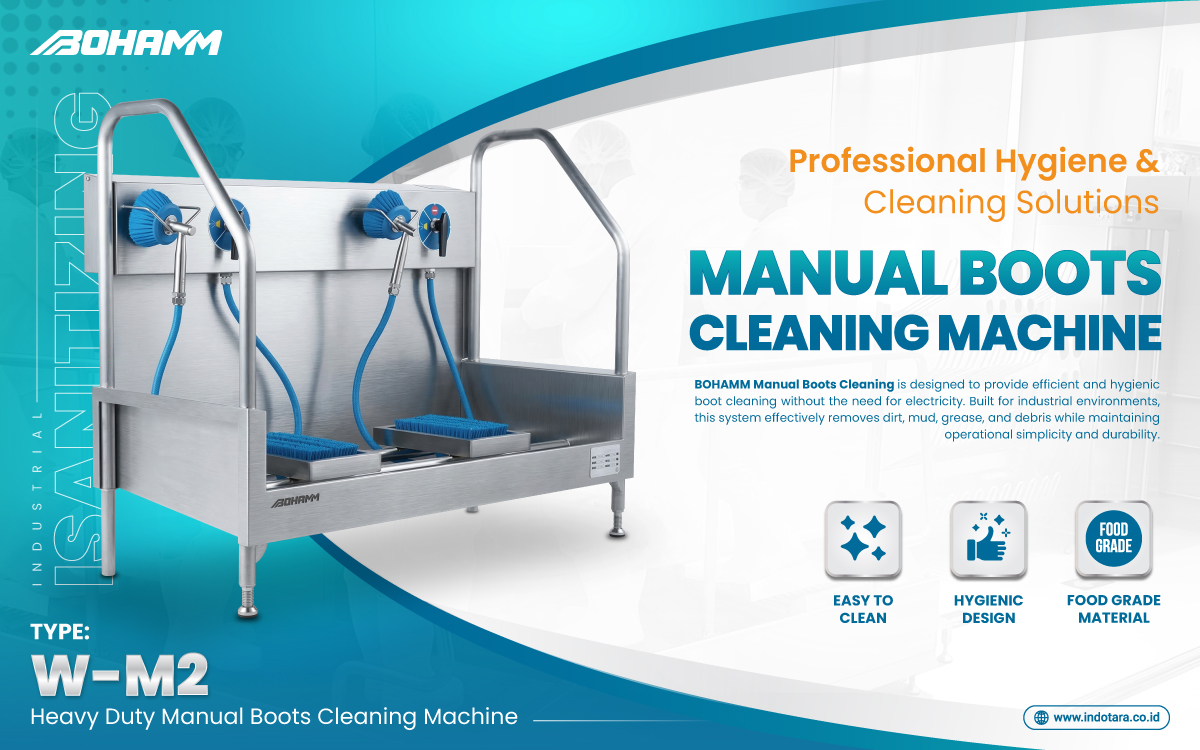 BOHAMM - Heavy Duty Industrial Personal Hygiene Station 