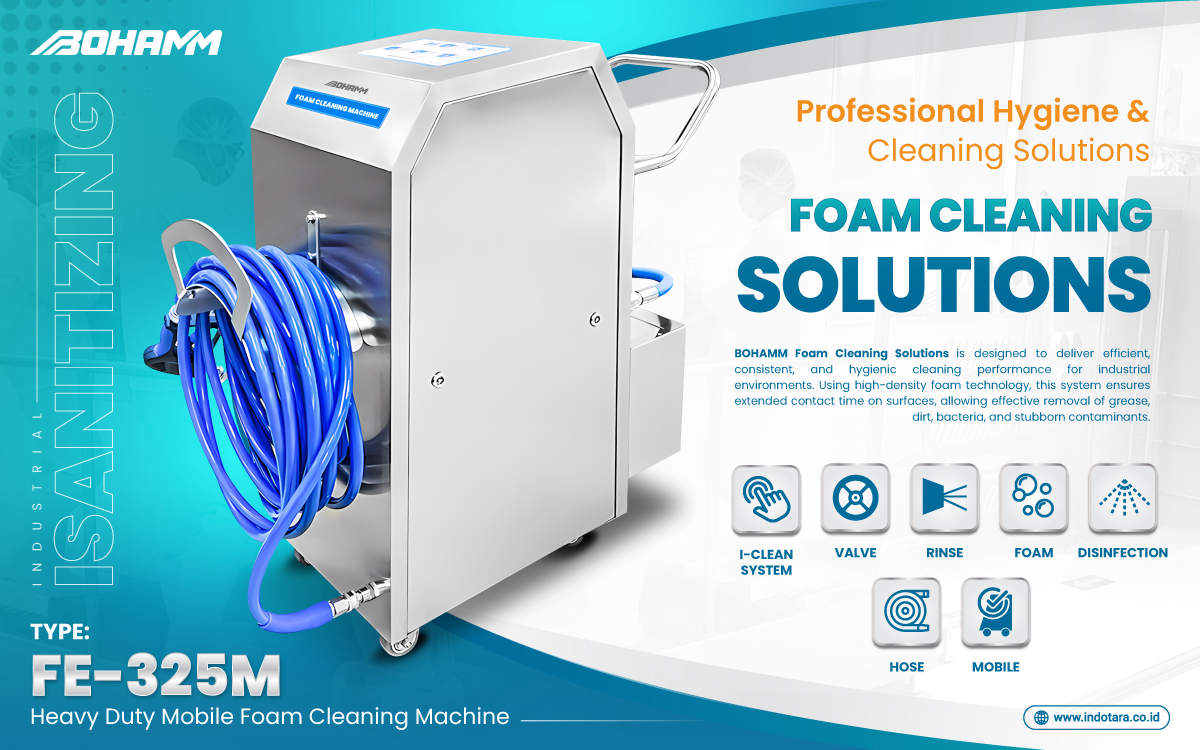 Bohamm Best Industrial Sanitizing Equipments BOHAMM - Heavy Duty Industrial Personal Hygiene Station