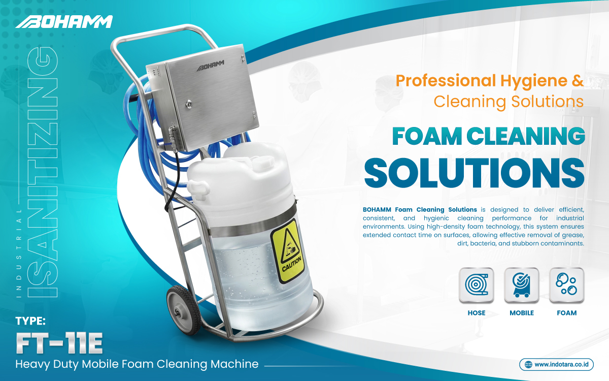 Bohamm Best Industrial Sanitizing Equipments BOHAMM - Heavy Duty Industrial Personal Hygiene Station