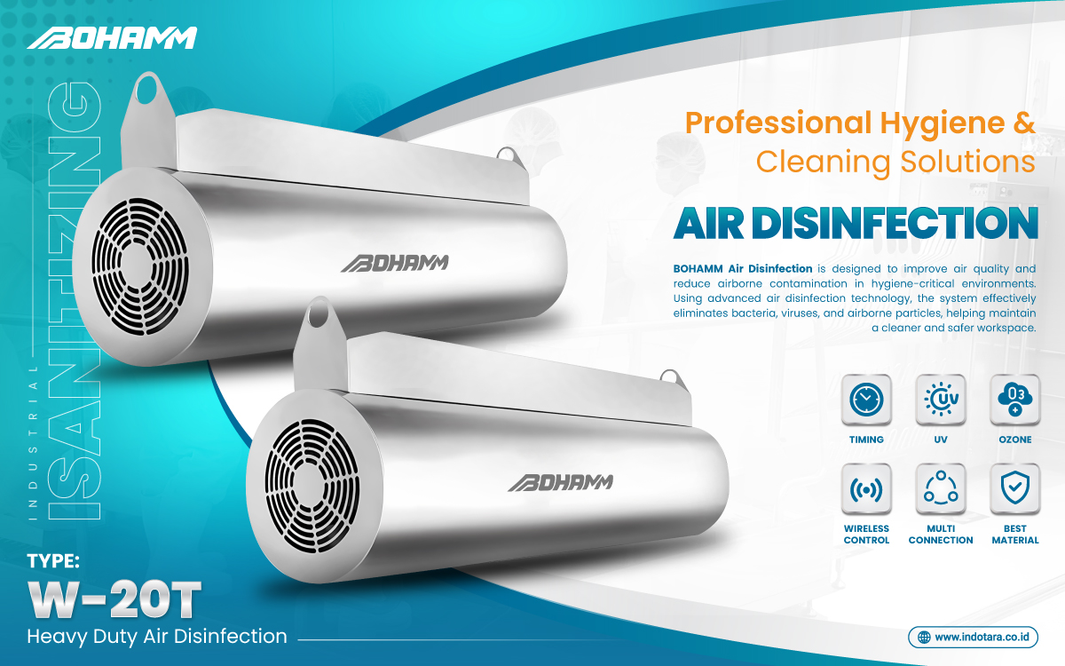 BOHAMM - Heavy Duty Industrial Personal Hygiene Station 