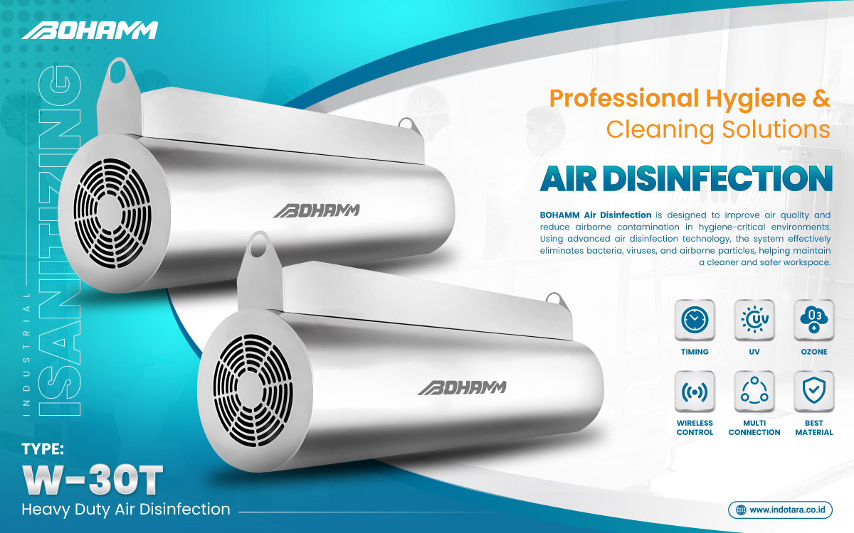 BOHAMM - Heavy Duty Industrial Personal Hygiene Station 