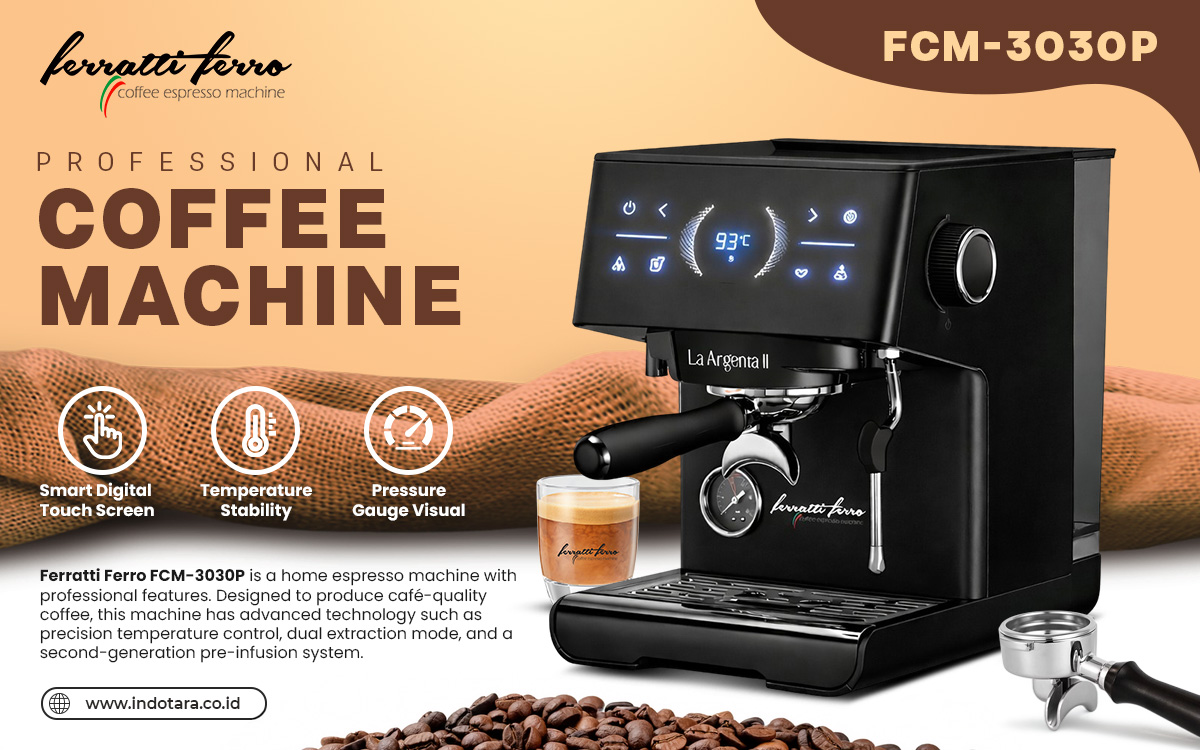 Mesin Kopi espresso Ferratti Ferro