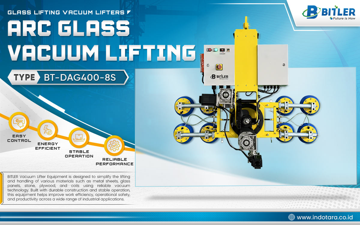 Jual Bitler Vacuum Lifter Equipment Glass Lifting Berkualitas
