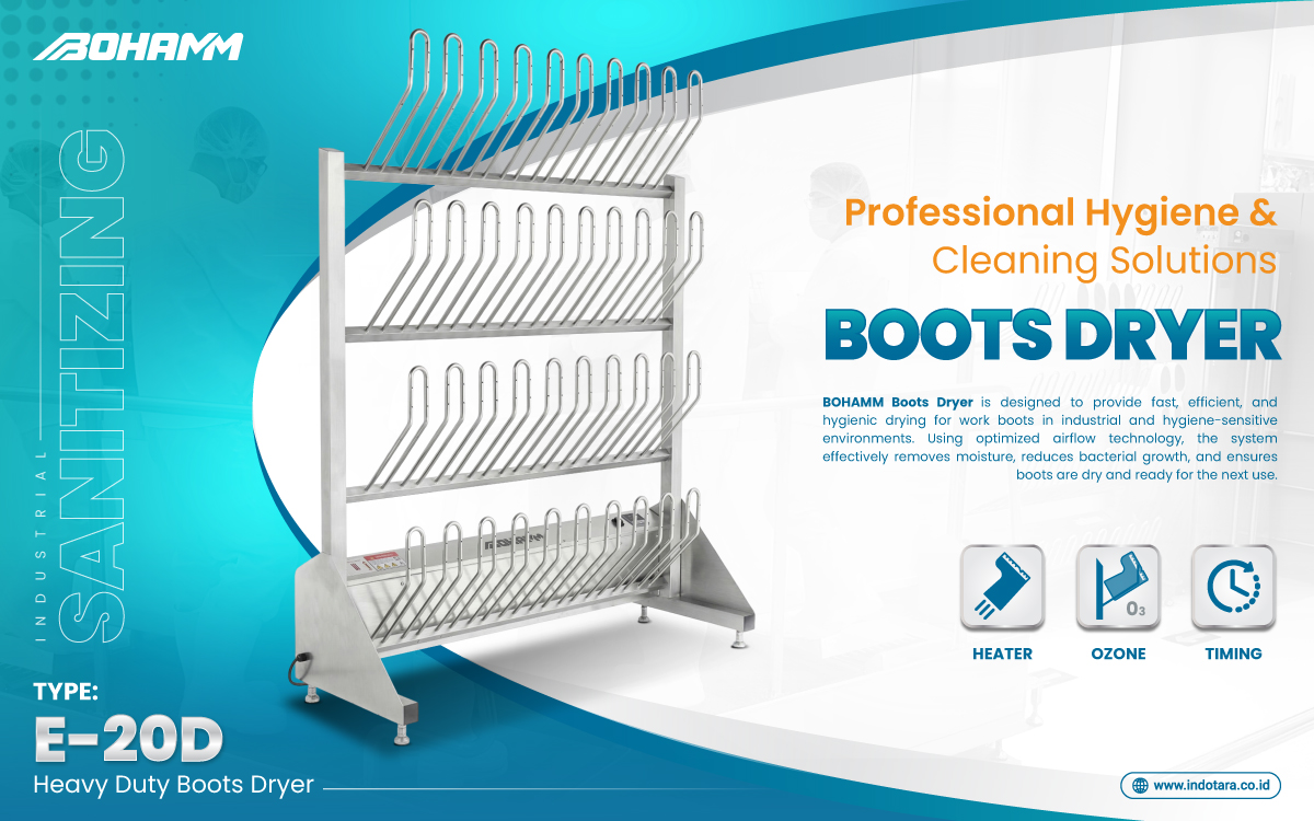 BOHAMM - Heavy Duty Industrial Personal Hygiene Station 